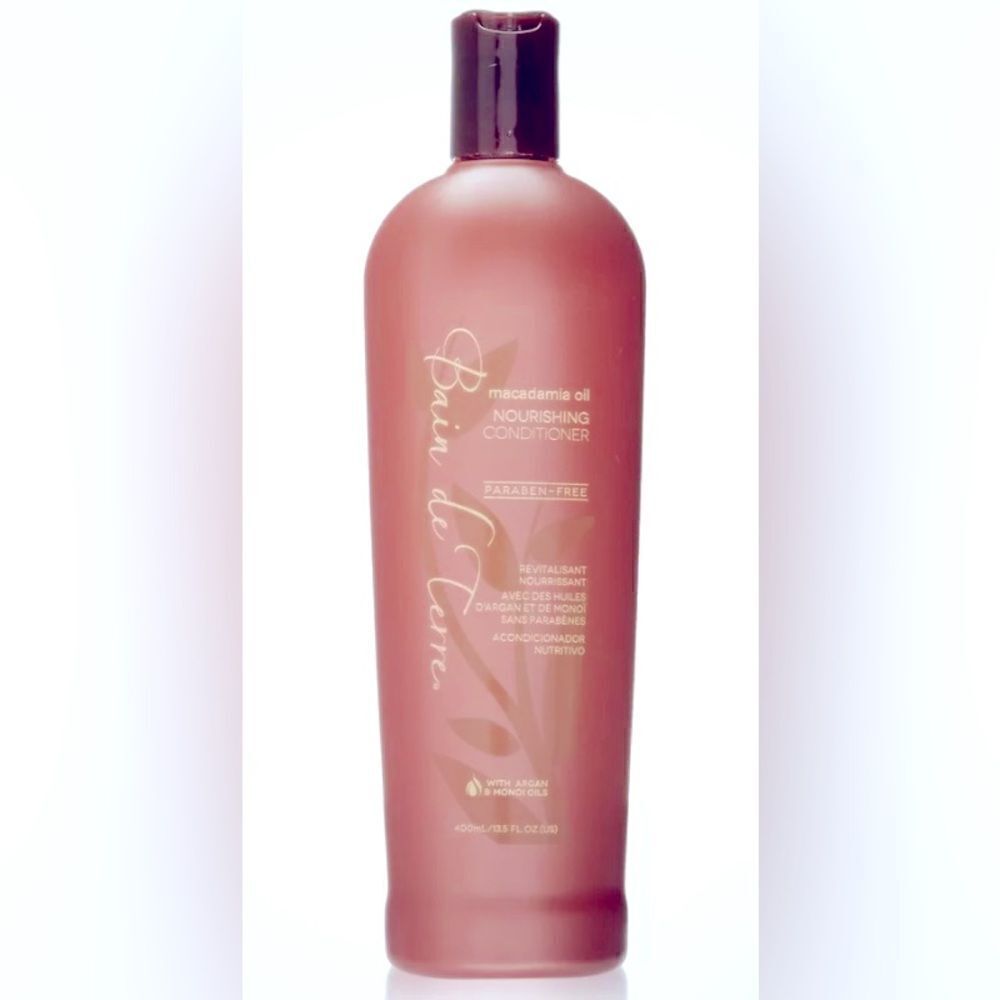 🛍️Bain De Terre Macadamia Oil🎉 Nourishing Conditioner PARABEN - FREE 400ml